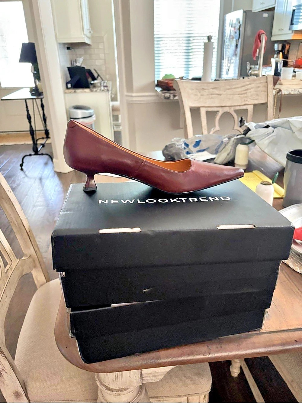 New Look Heels in Brown Like New